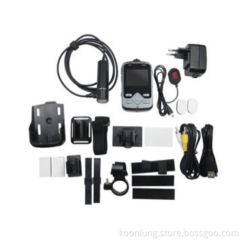 Sports Hidden Camera with Split Cam and 1,400mAh High-capacity Li-ion battery
